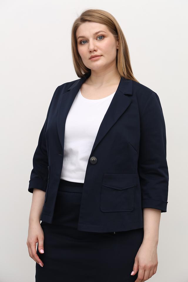 Жакет Frank Walder приталенный синий