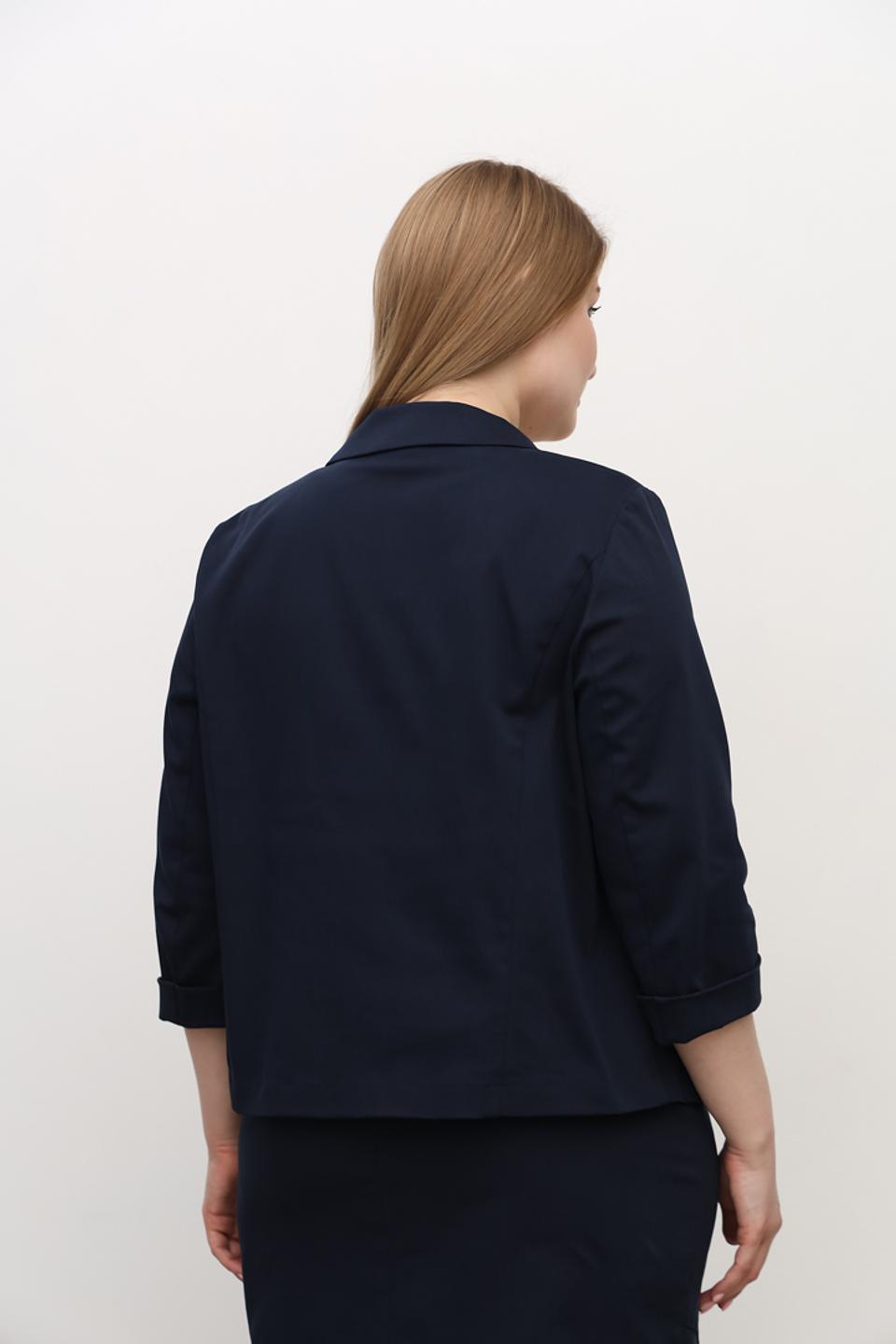 Жакет Frank Walder приталенный синий