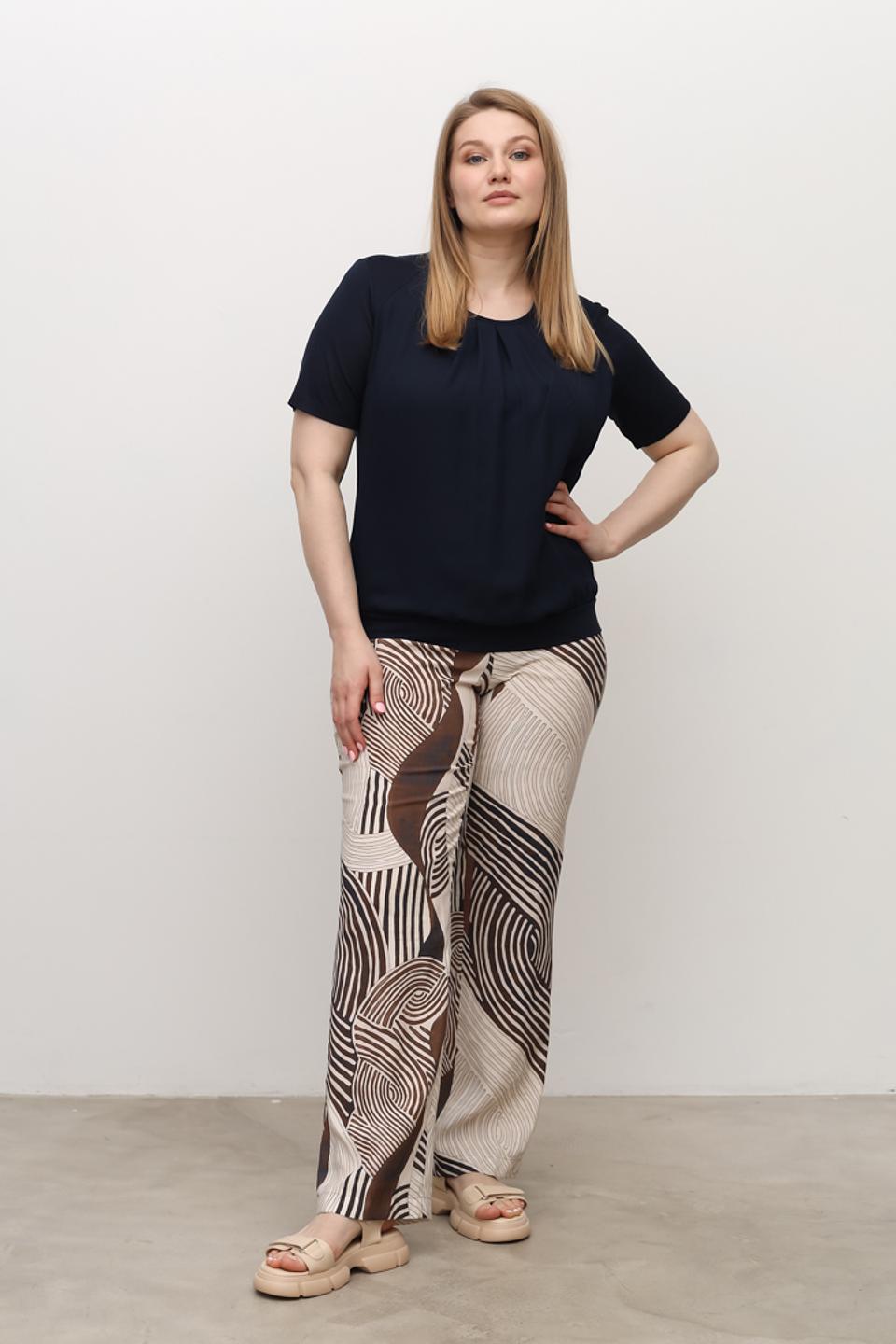 Блуза Frank Walder тёмно-синяя