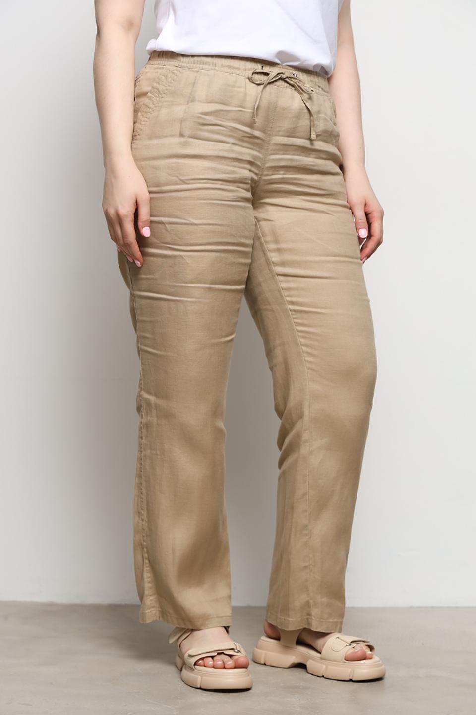 Брюки Lebek Barbara бежевые