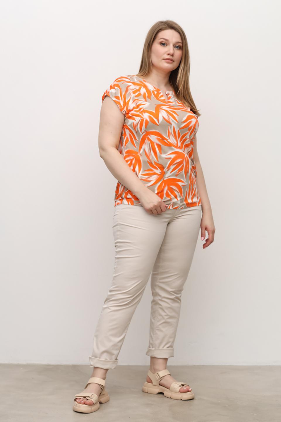 Футболка Barbara Lebek с принтом