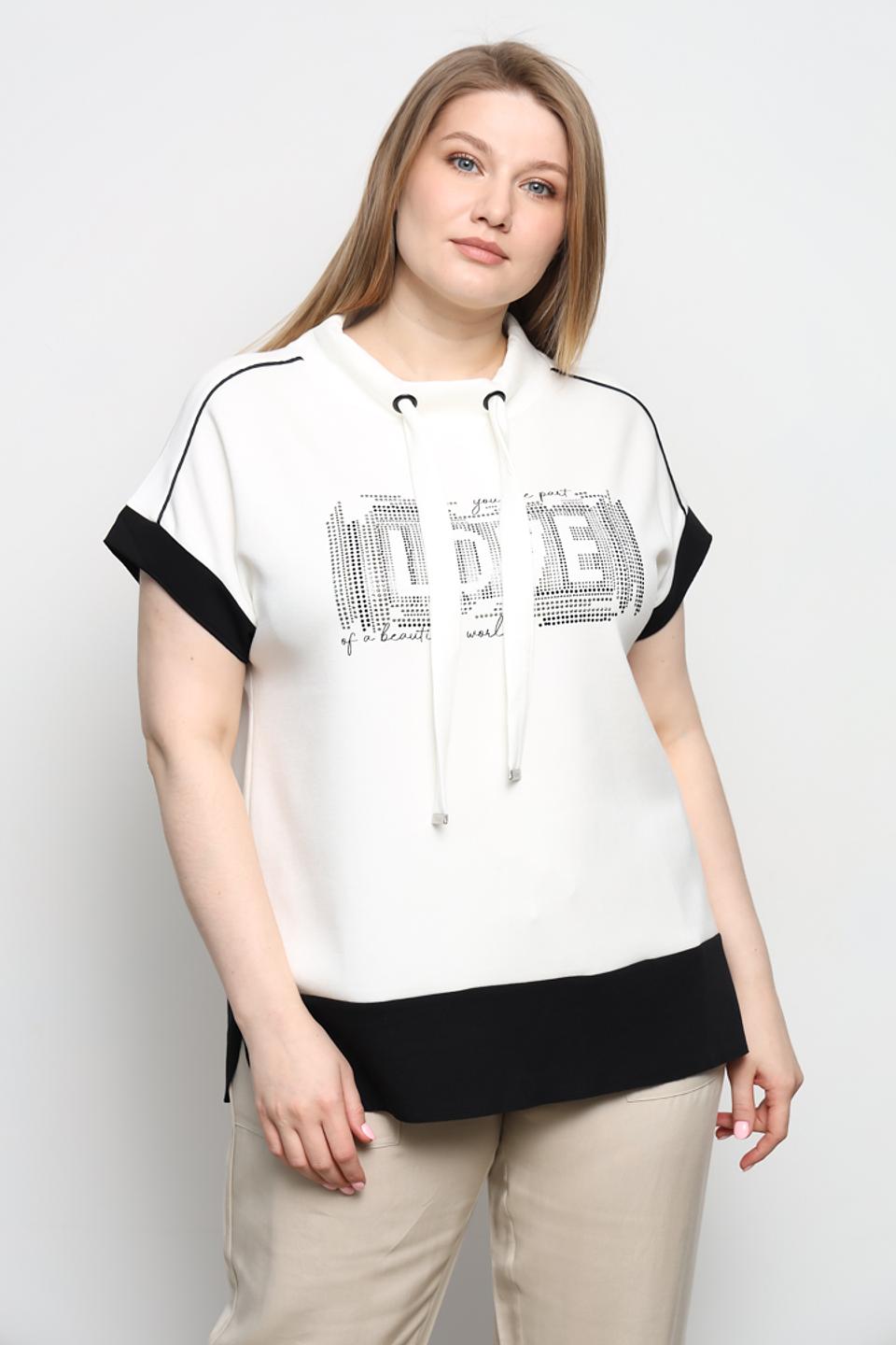 Толстовка Frapp с декором LIFE