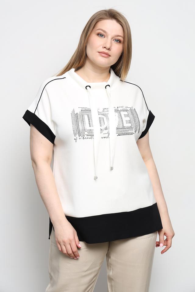 Толстовка Frapp с декором LIFE