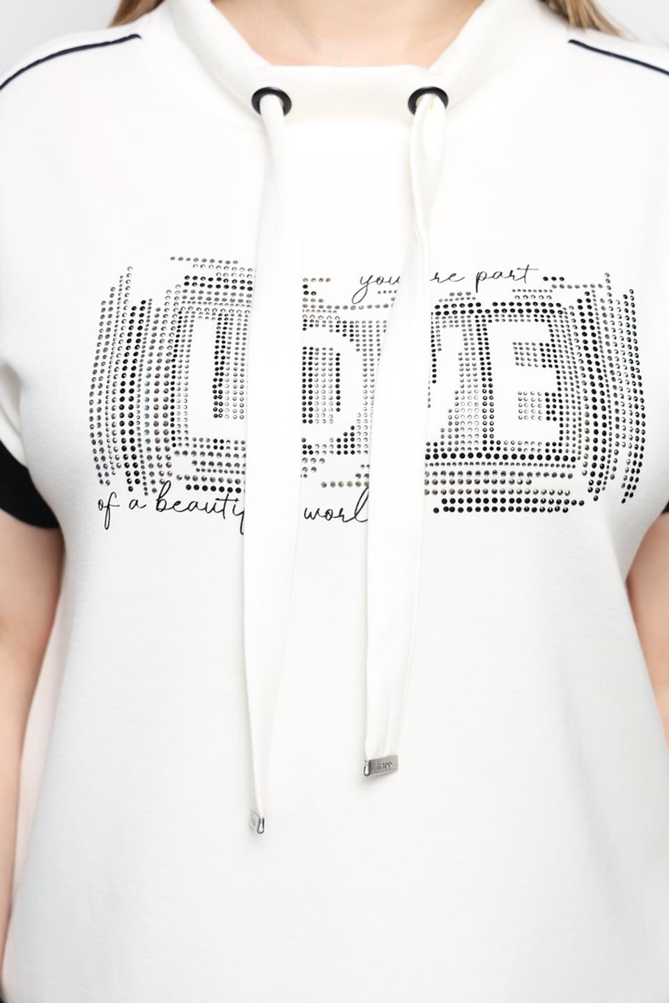 Толстовка Frapp с декором LIFE