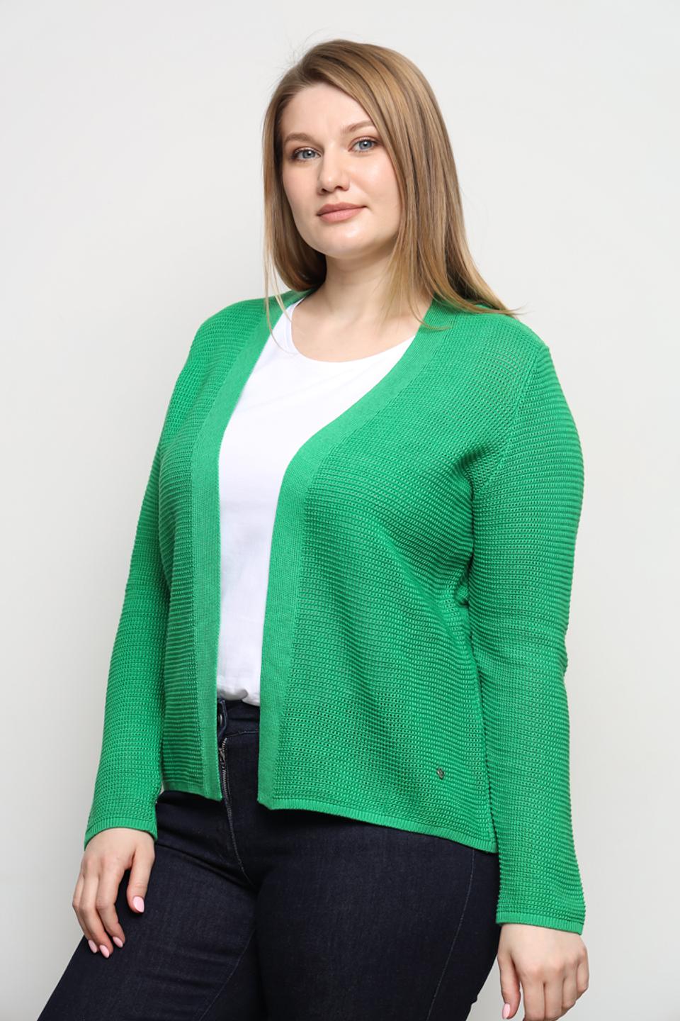 Кардиган Rabe collection зелёный