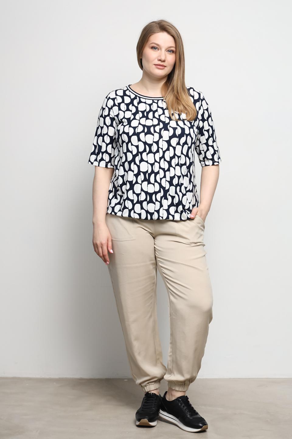 Блуза Via Appia с принтом