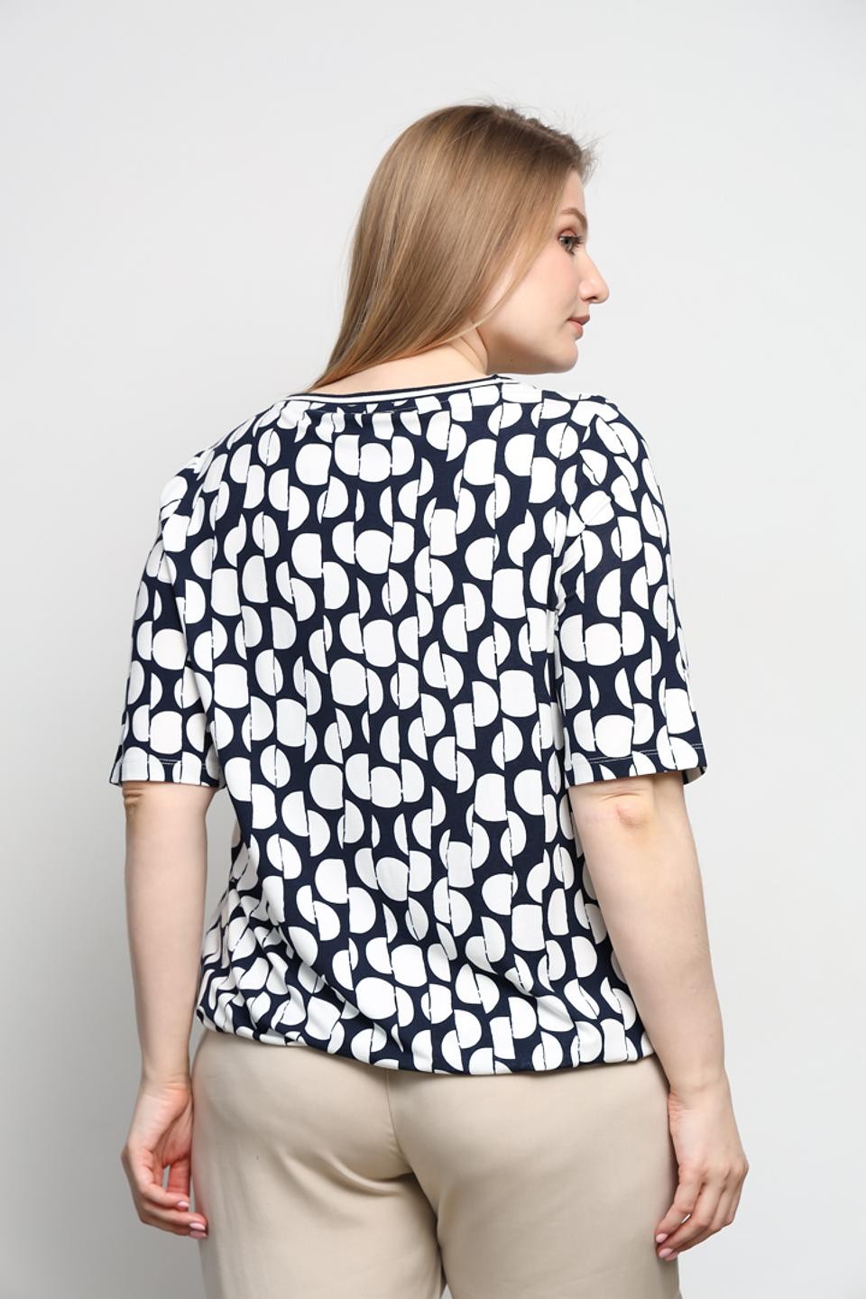 Блуза Via Appia с принтом