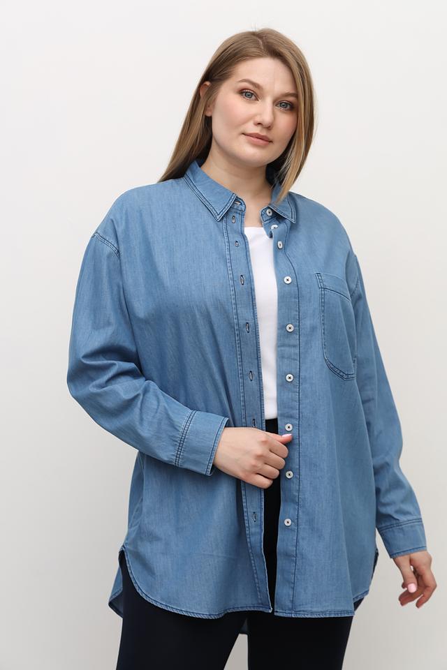 Рубашка Via Appia джинсовая оверсайз