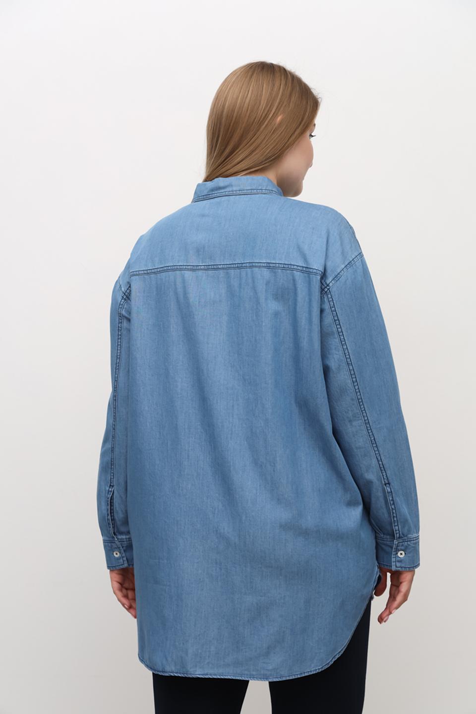 Рубашка Via Appia джинсовая оверсайз