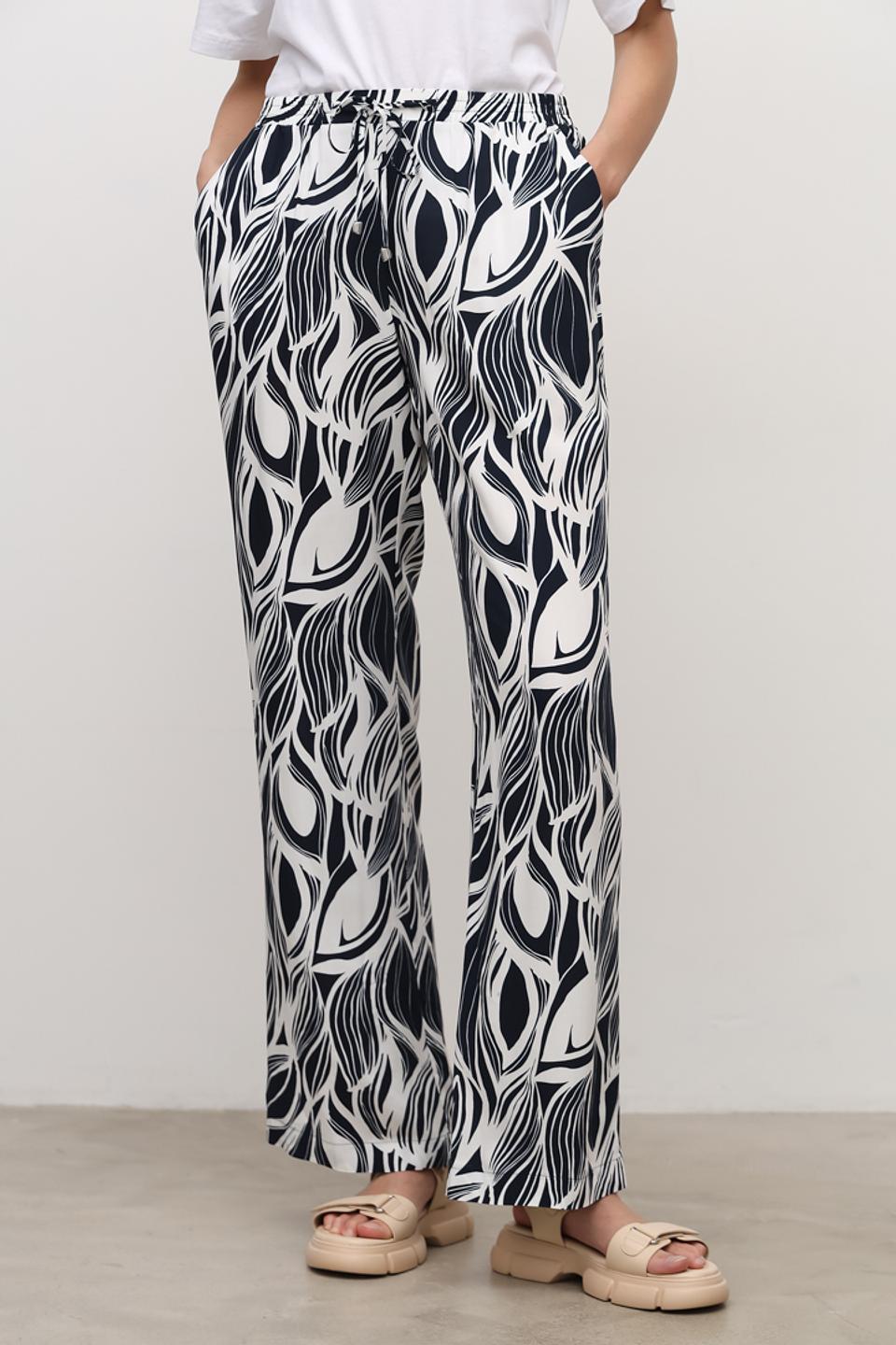 Брюки Sommer mann с принтом