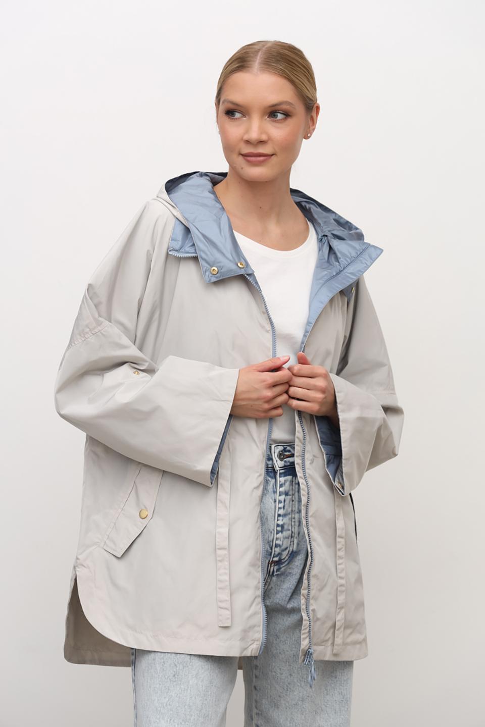 Куртка Baronia бежевая оверсайз