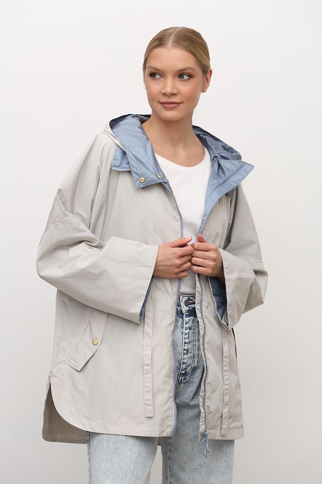 Куртка Baronia бежевая оверсайз