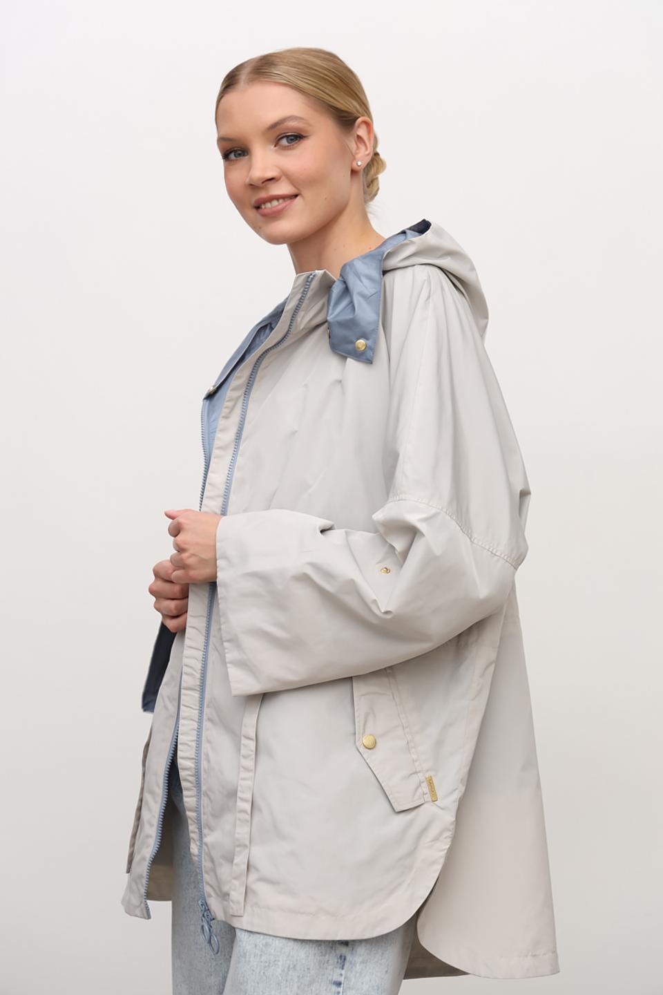 Куртка Baronia бежевая оверсайз