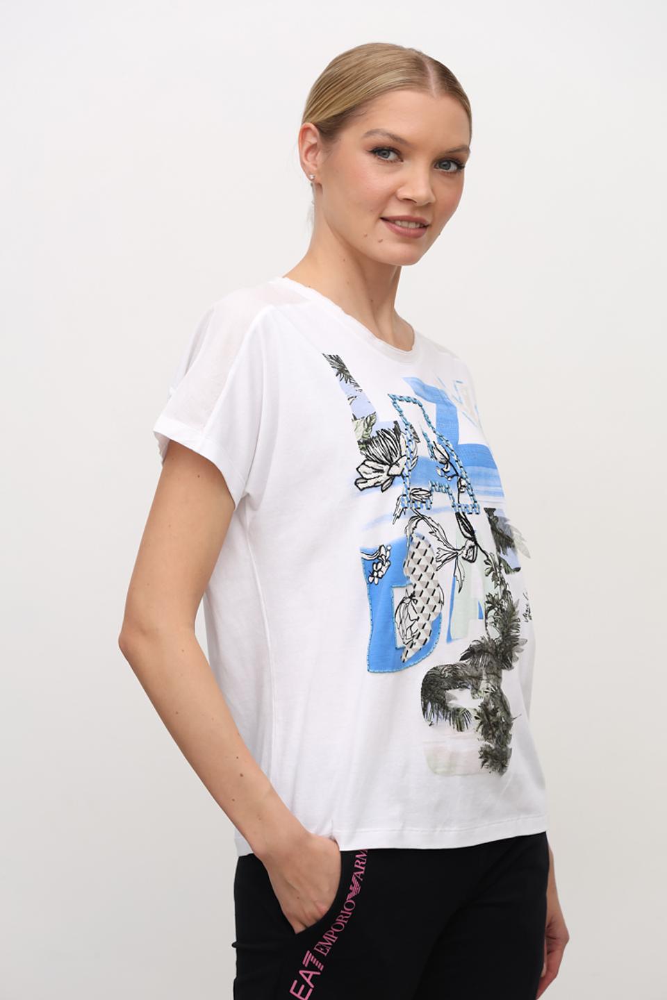 Футболка Marc Cain с принтом