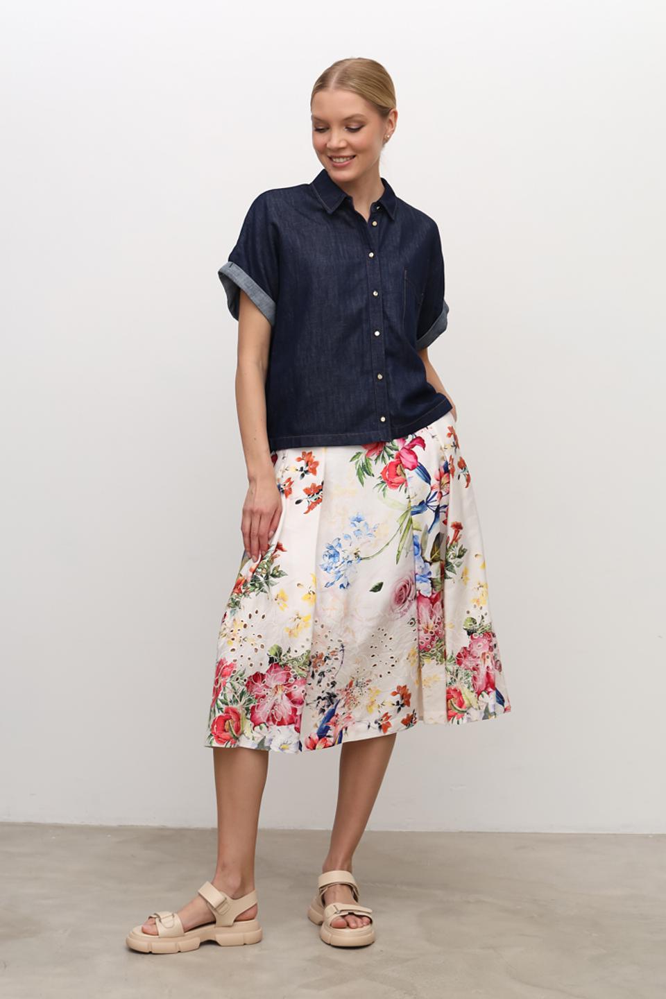 Юбка Marciano с цветочным принтом