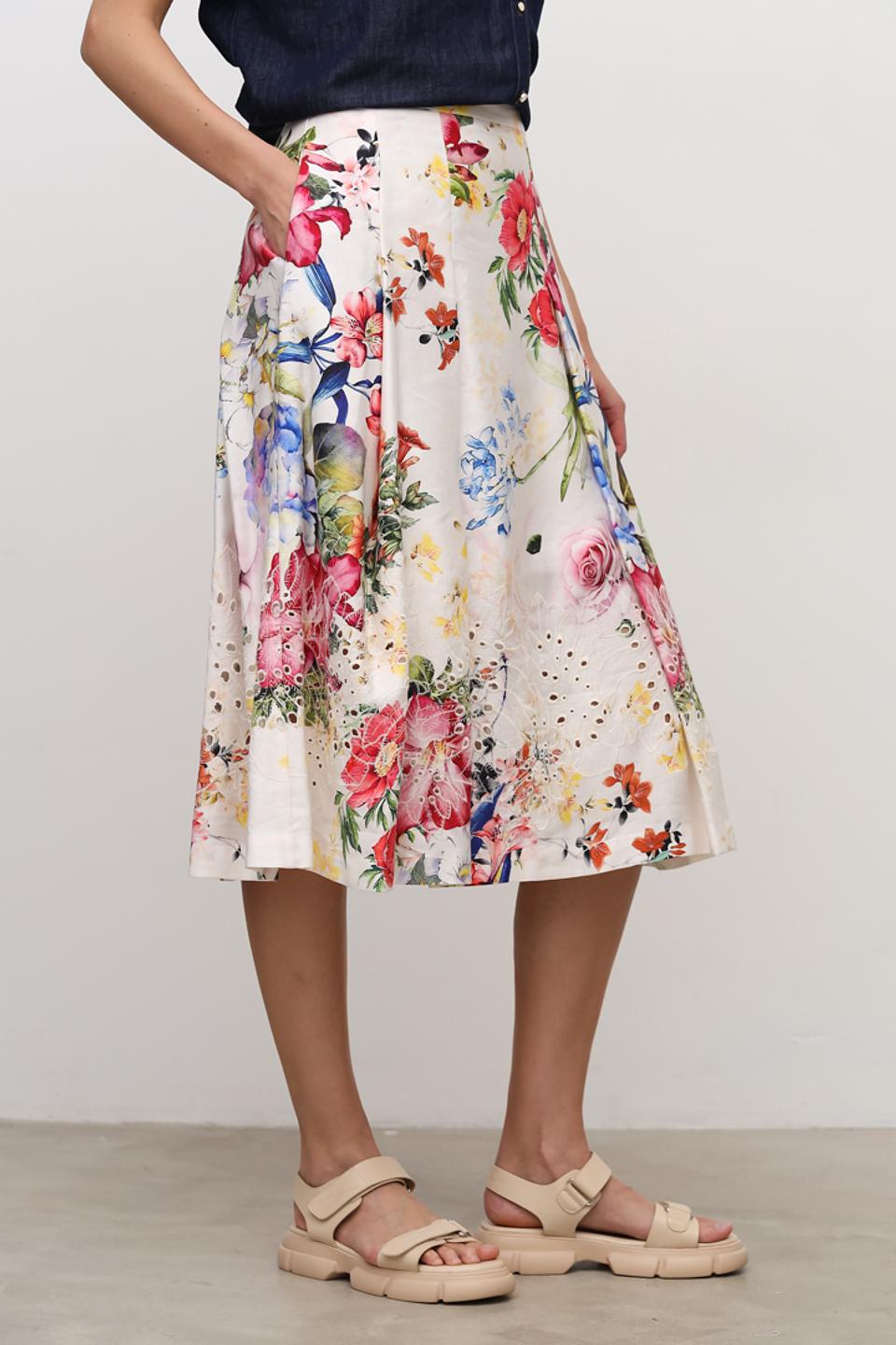 Юбка Marciano с цветочным принтом
