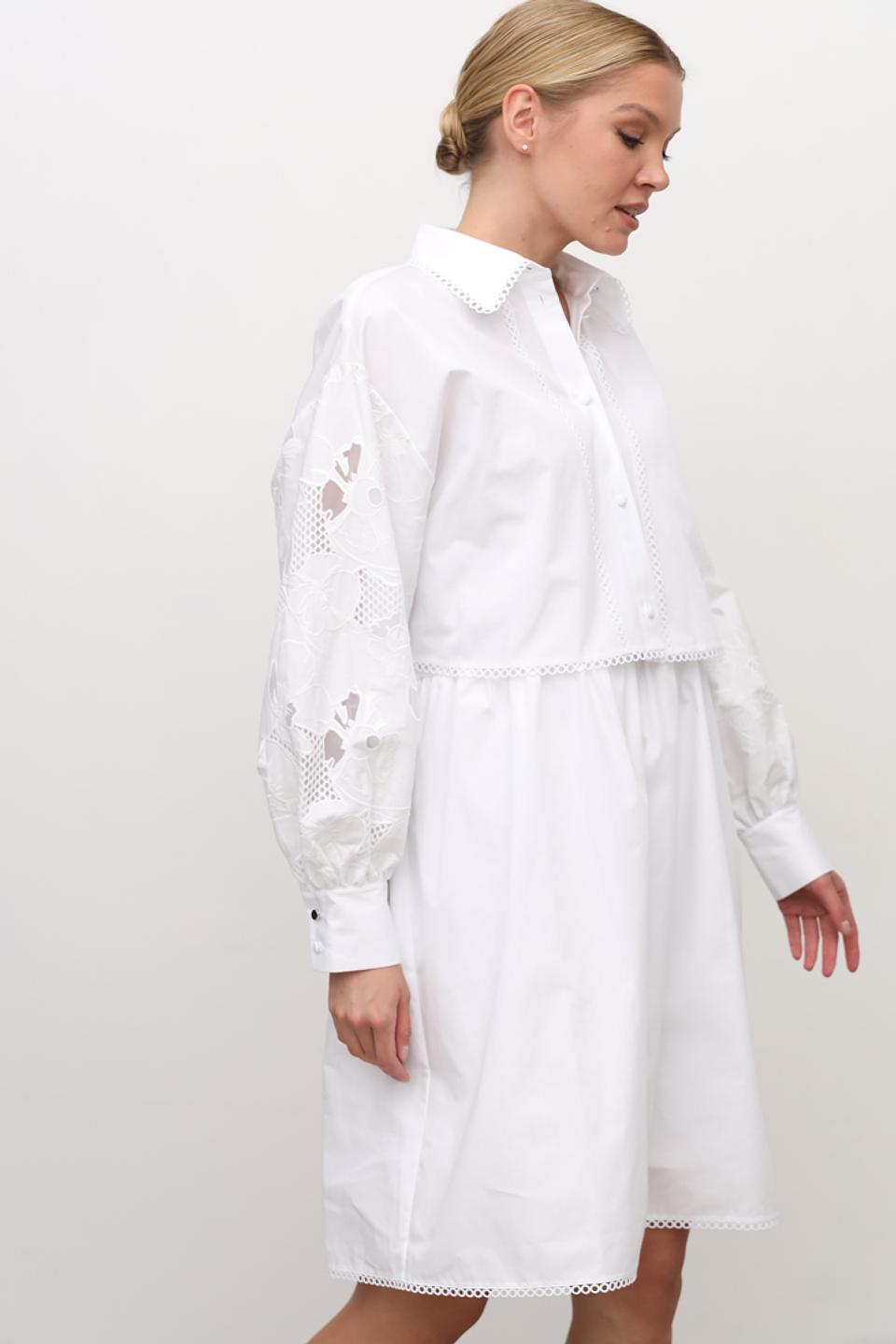 Платье Boss Black с вышивкой