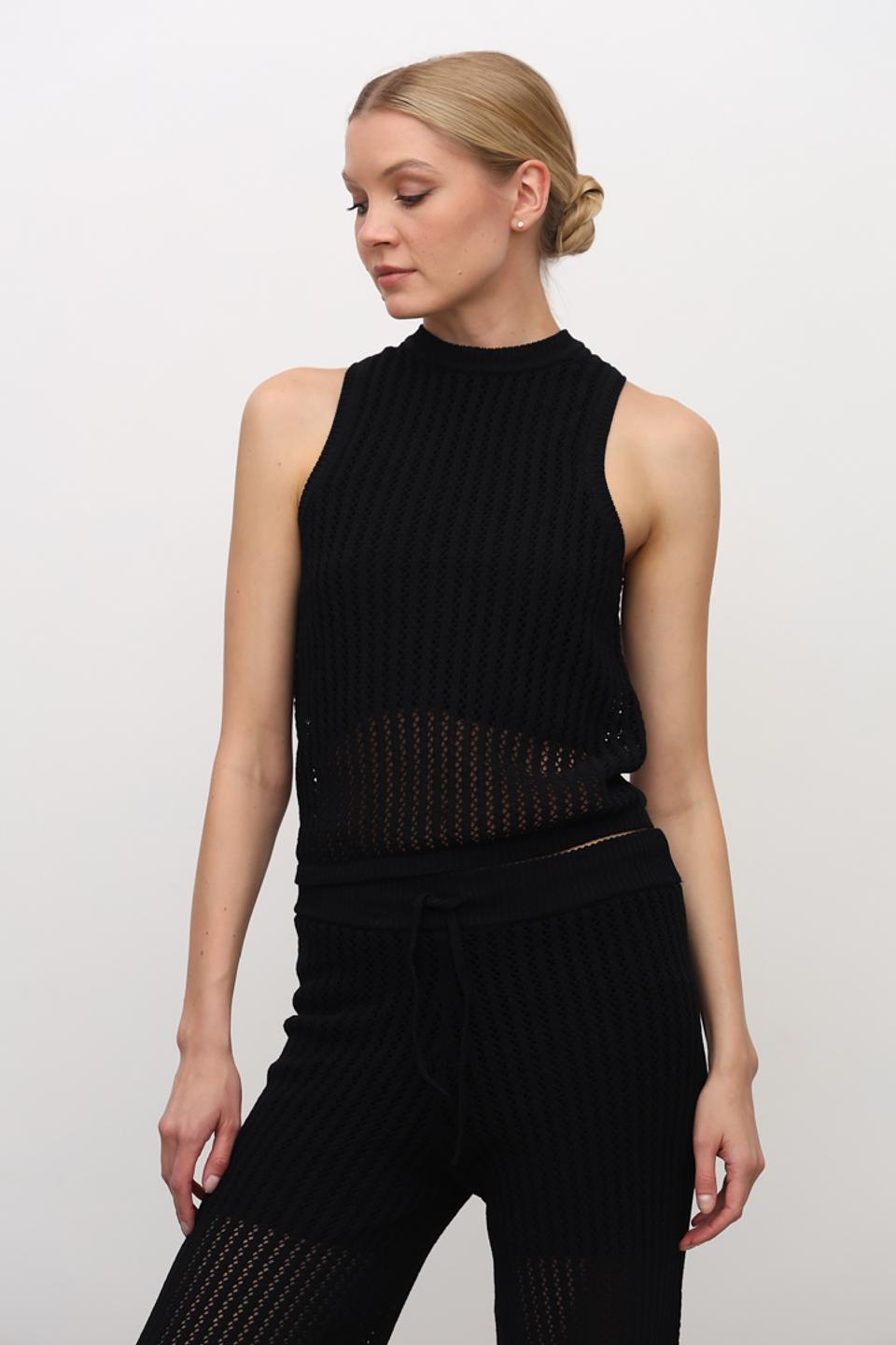 Топ Hugo женский черный