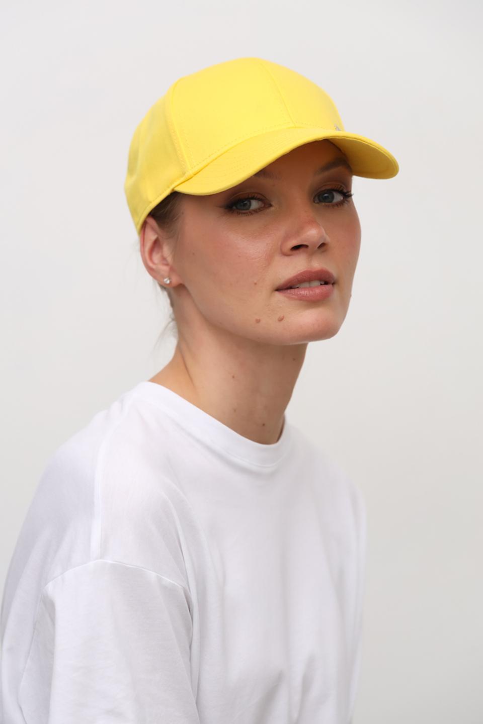 Бейсболка Seeberger жёлтая