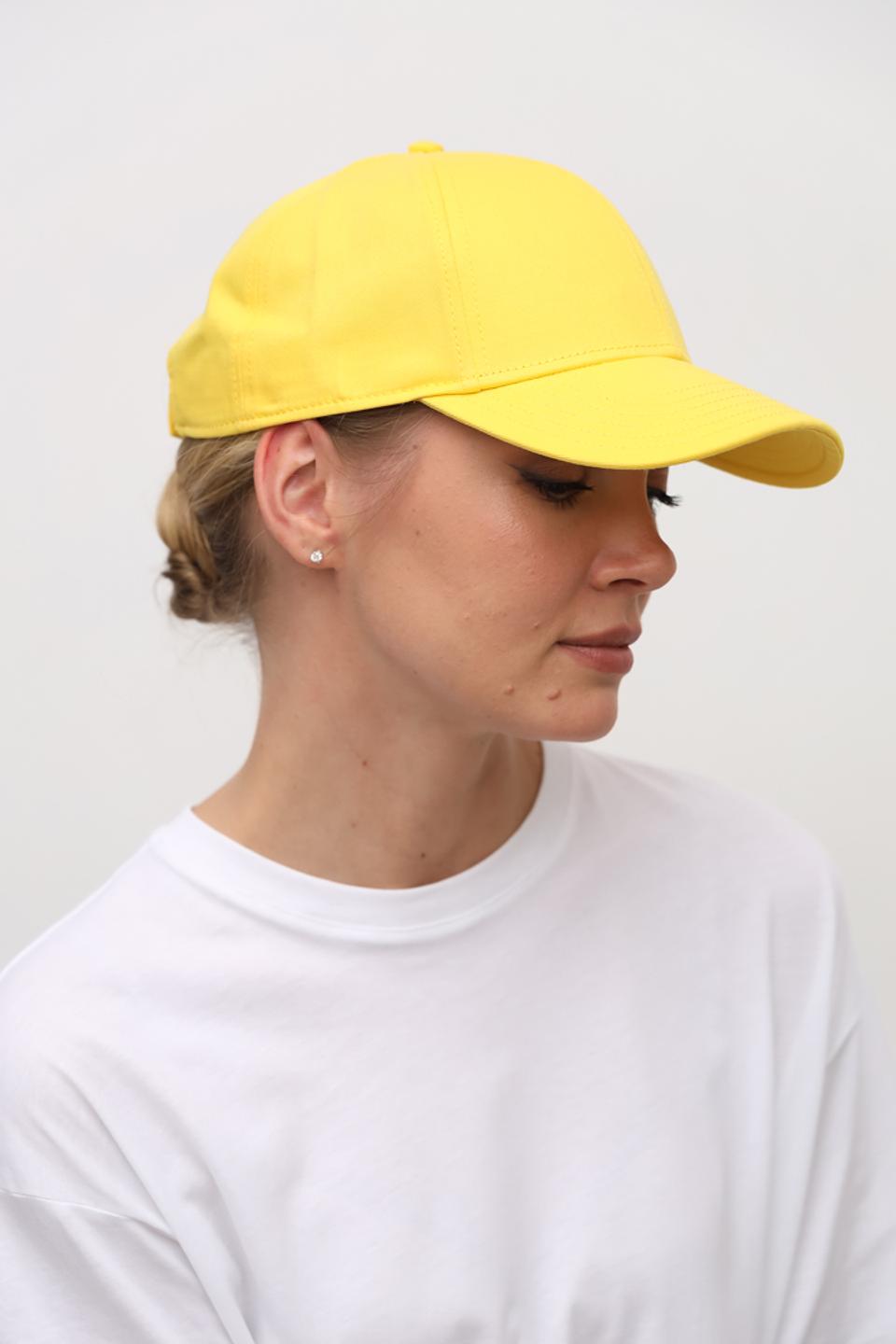 Бейсболка Seeberger жёлтая