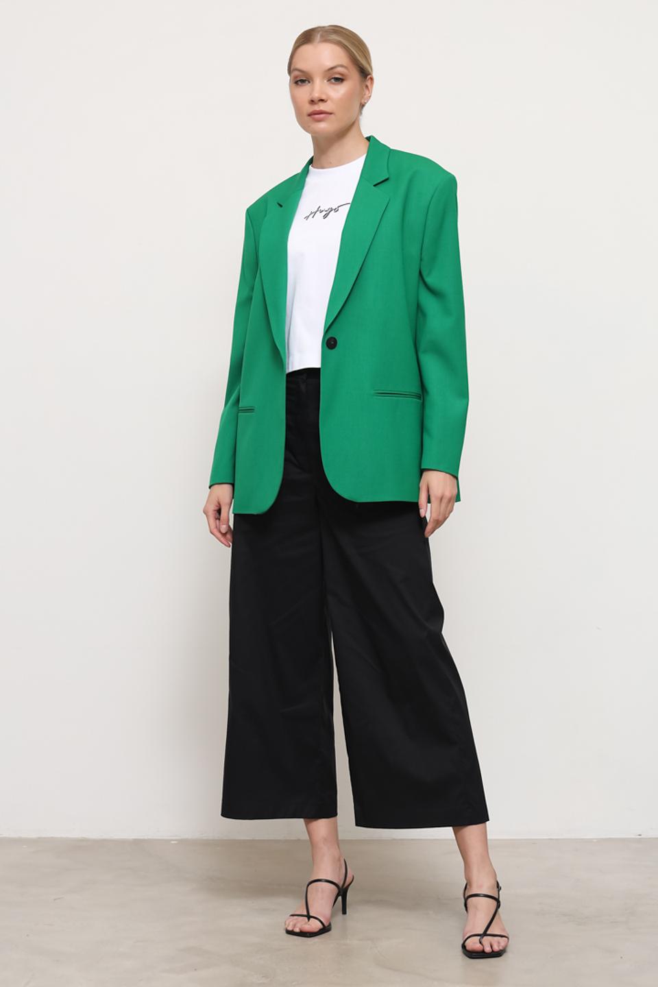 Жакет Joop! оверсайз зеленый