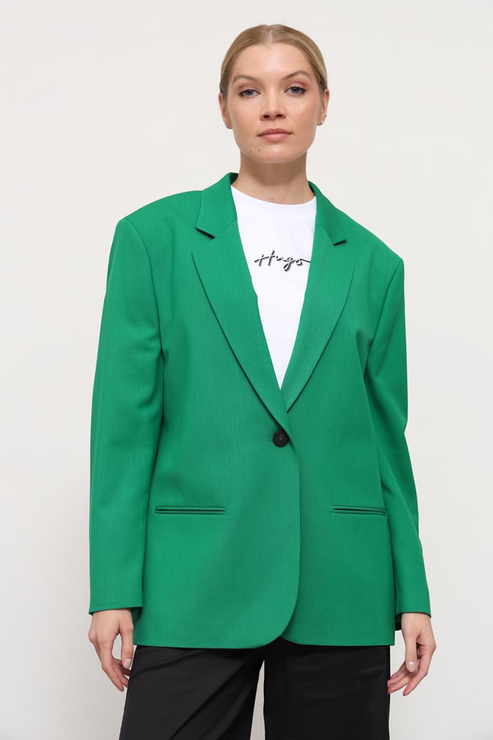 Жакет Joop! оверсайз зеленый