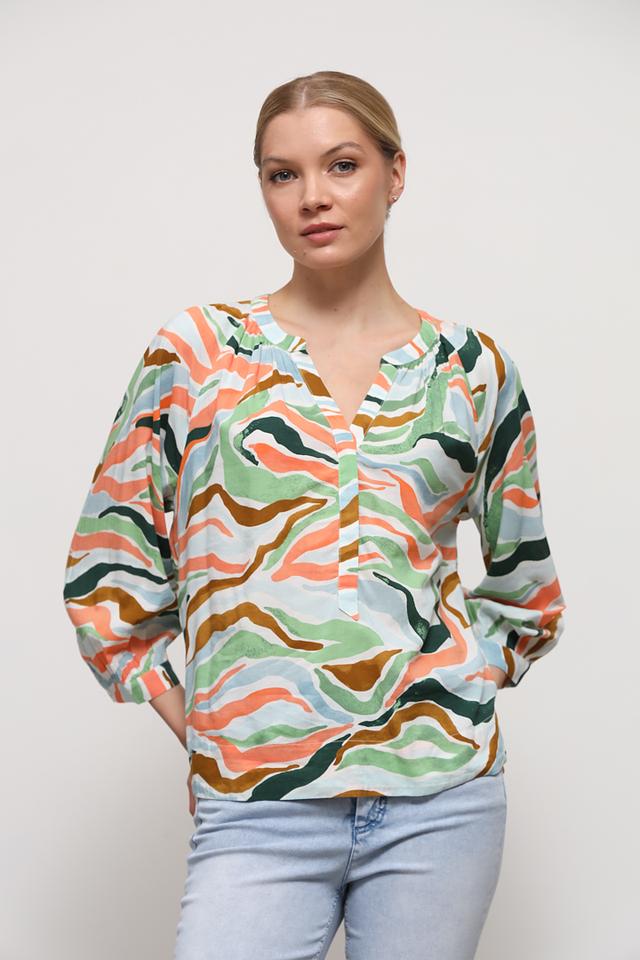 Блуза Tom Tailor с принтом