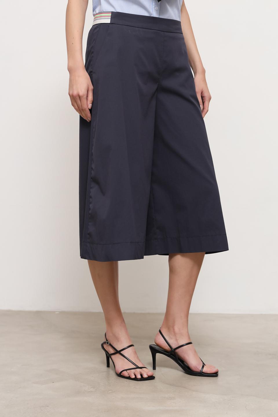 Брюки-кюлоты Toni collection тёмно-синие