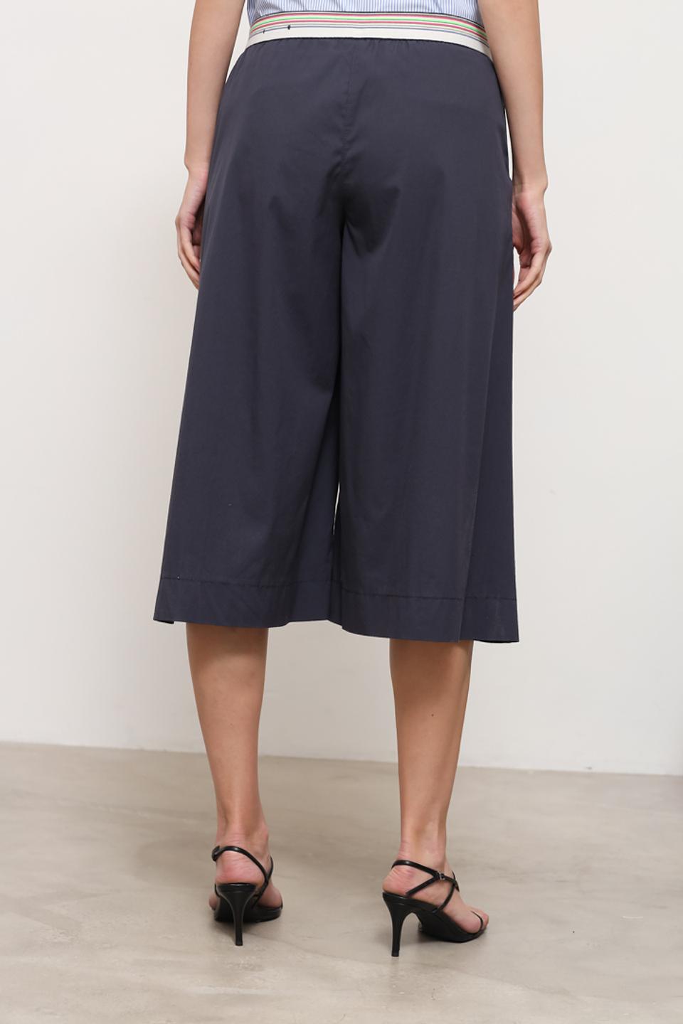 Брюки-кюлоты Toni collection тёмно-синие
