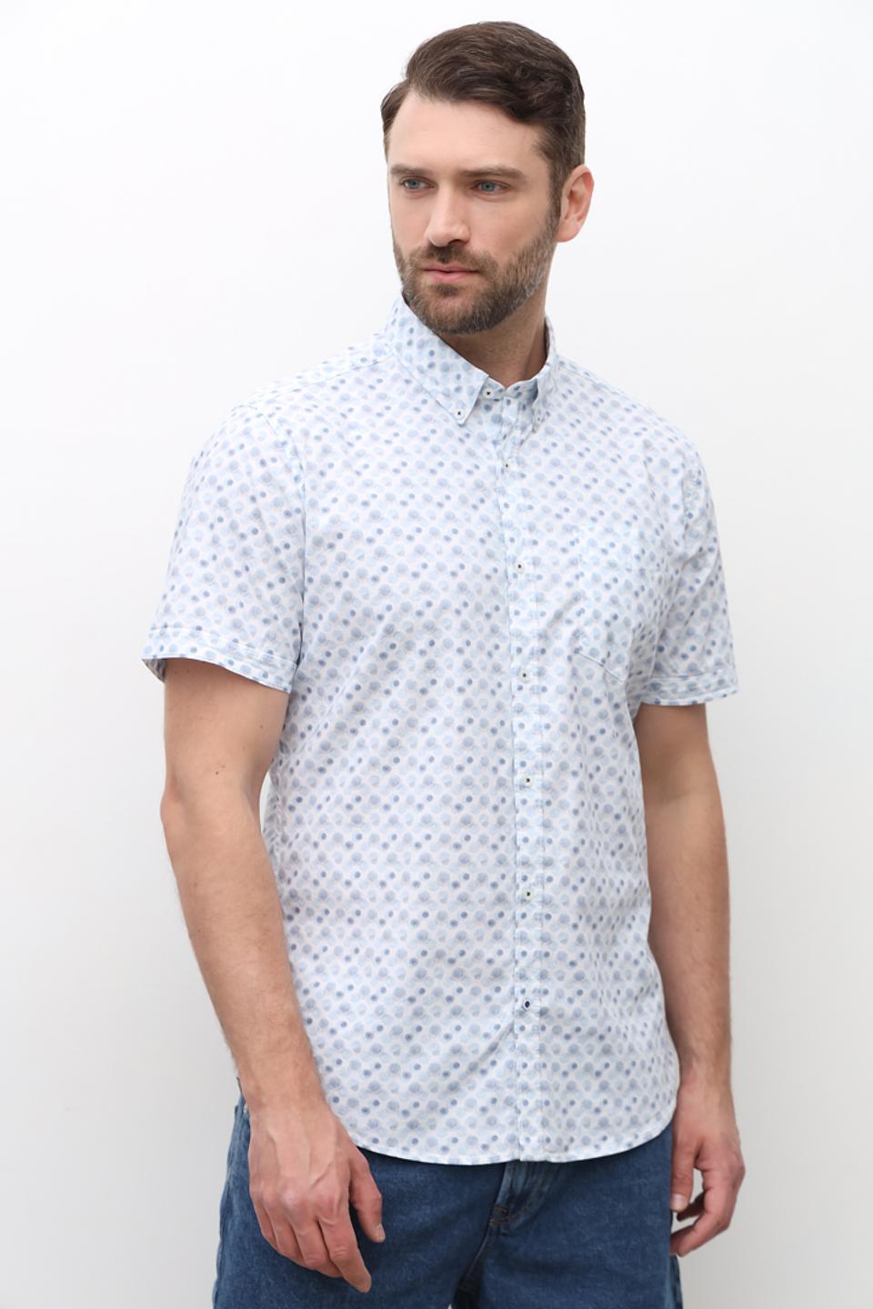 Рубашка кр Pioneer с принтом