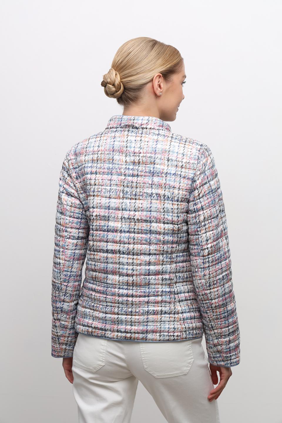 Куртка Lebek стеганая голубая