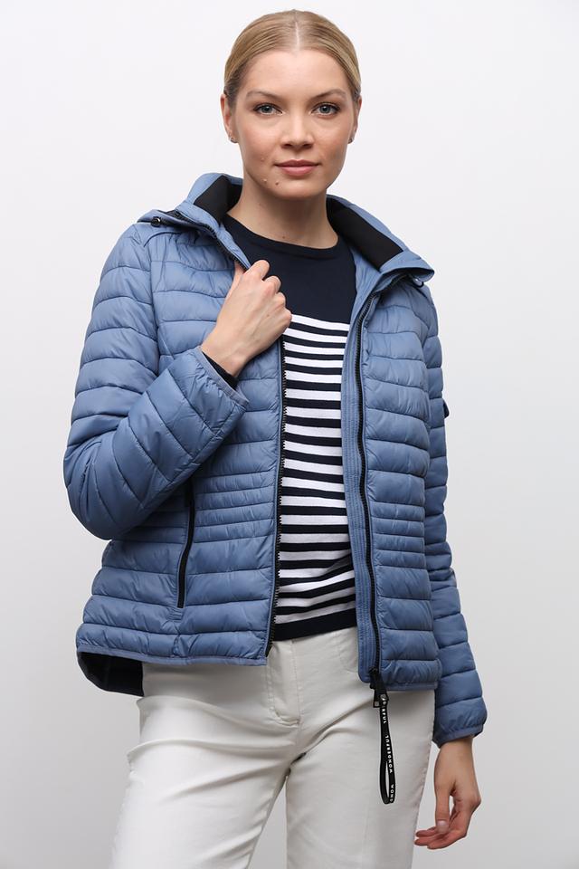 Куртка Lebek стеганая голубая