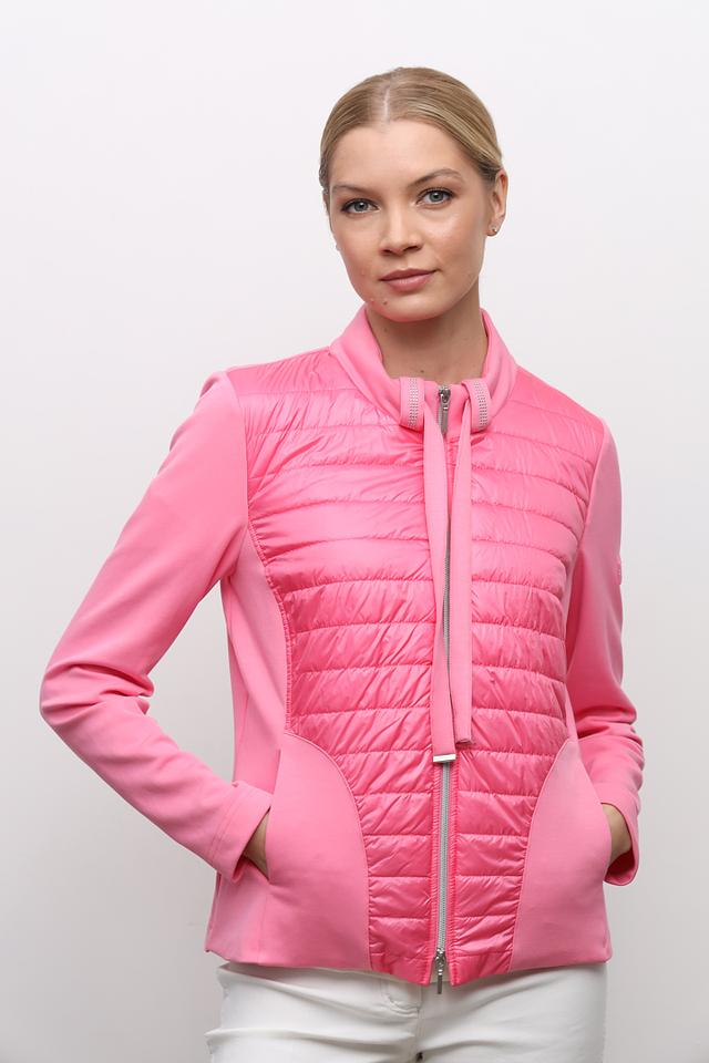 Жакет SE Stenau стеганый розовый