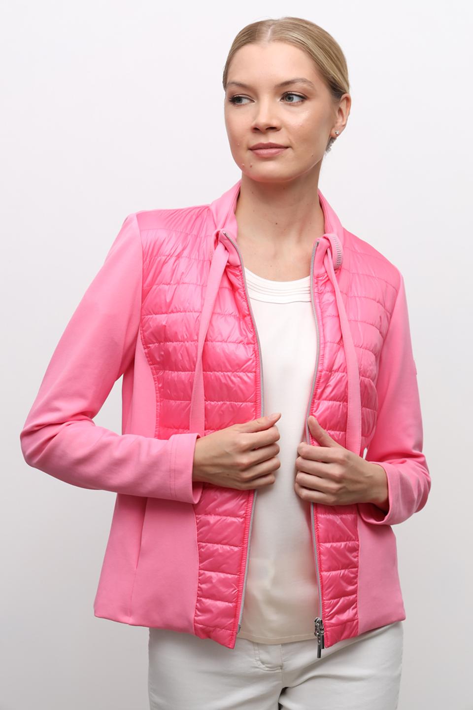 Жакет SE Stenau стеганый розовый