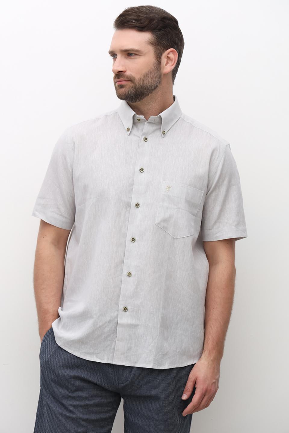 Рубашка кр Sea Barrier серый