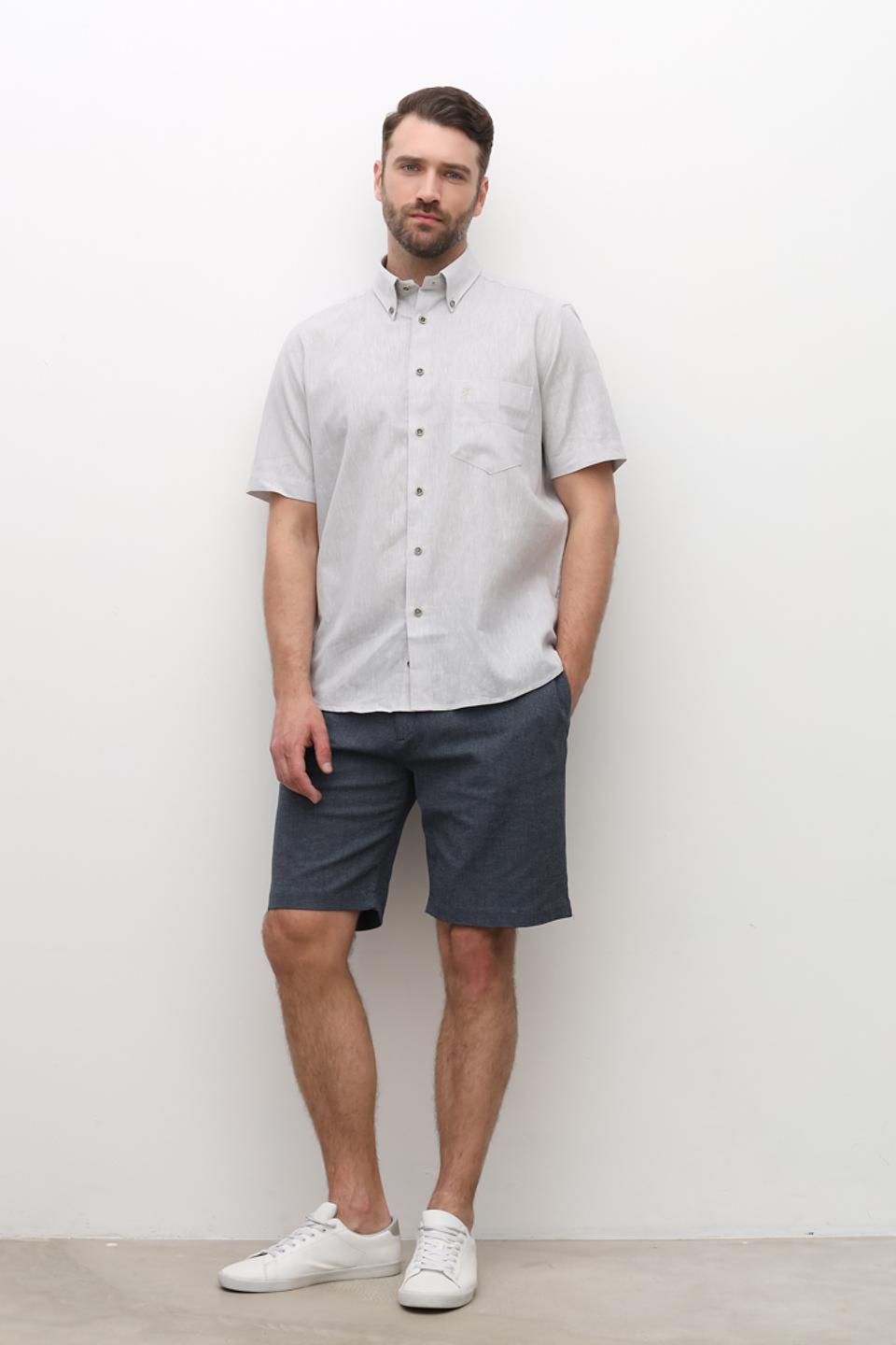 Рубашка кр Sea Barrier серый