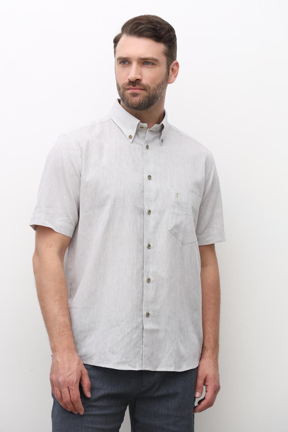 Рубашка кр Sea Barrier серый