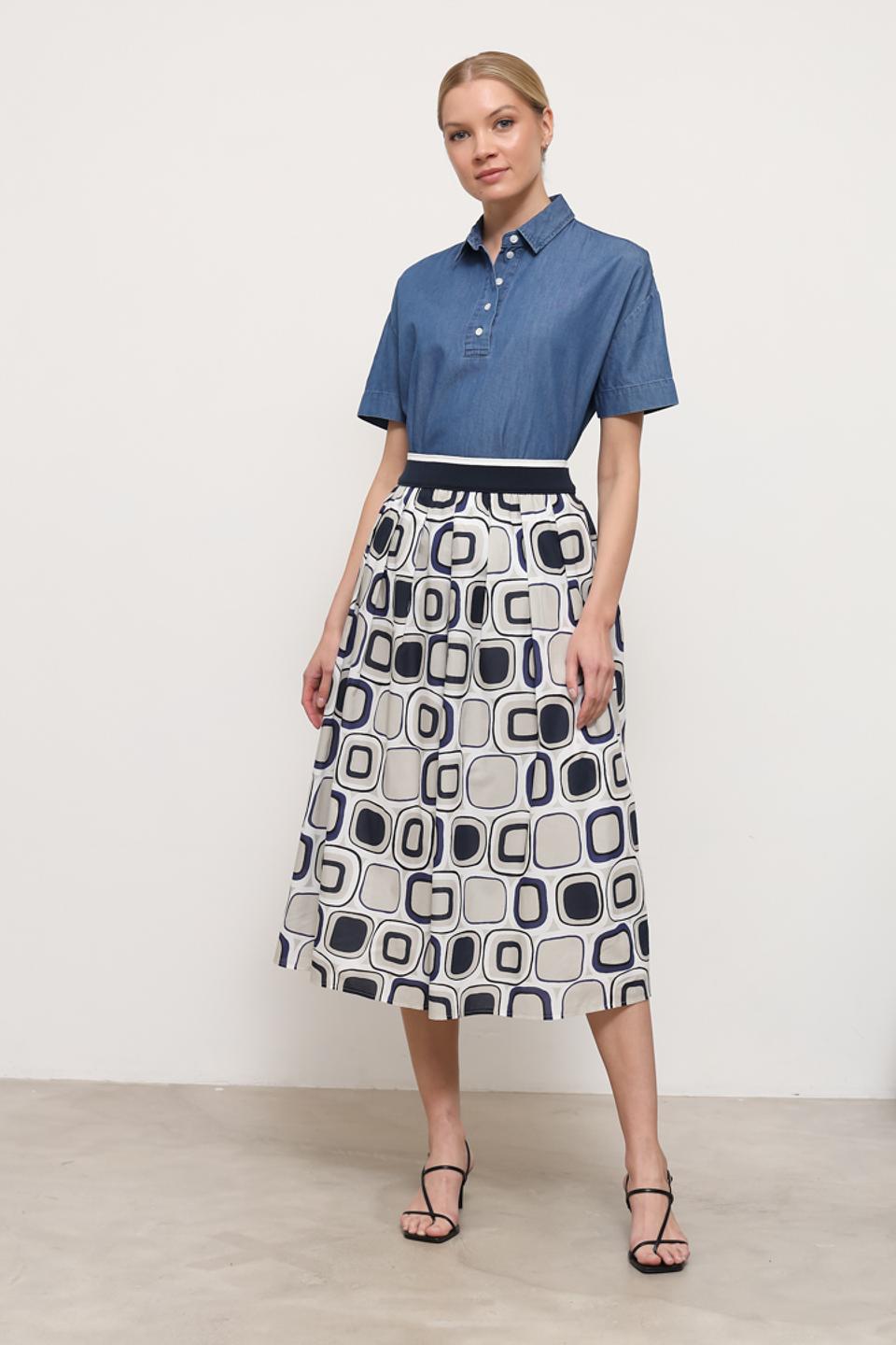 Поло Maerz джинсовое