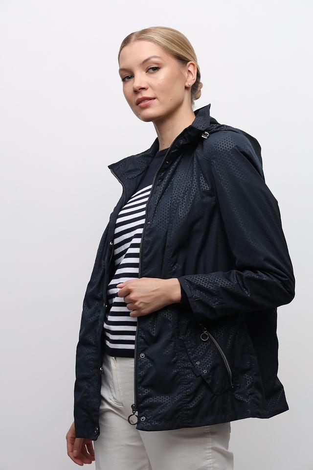 Куртка Lebek с узором синий