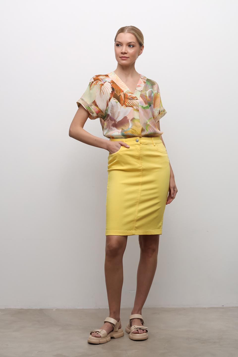 Юбка Sommer mann жёлтая