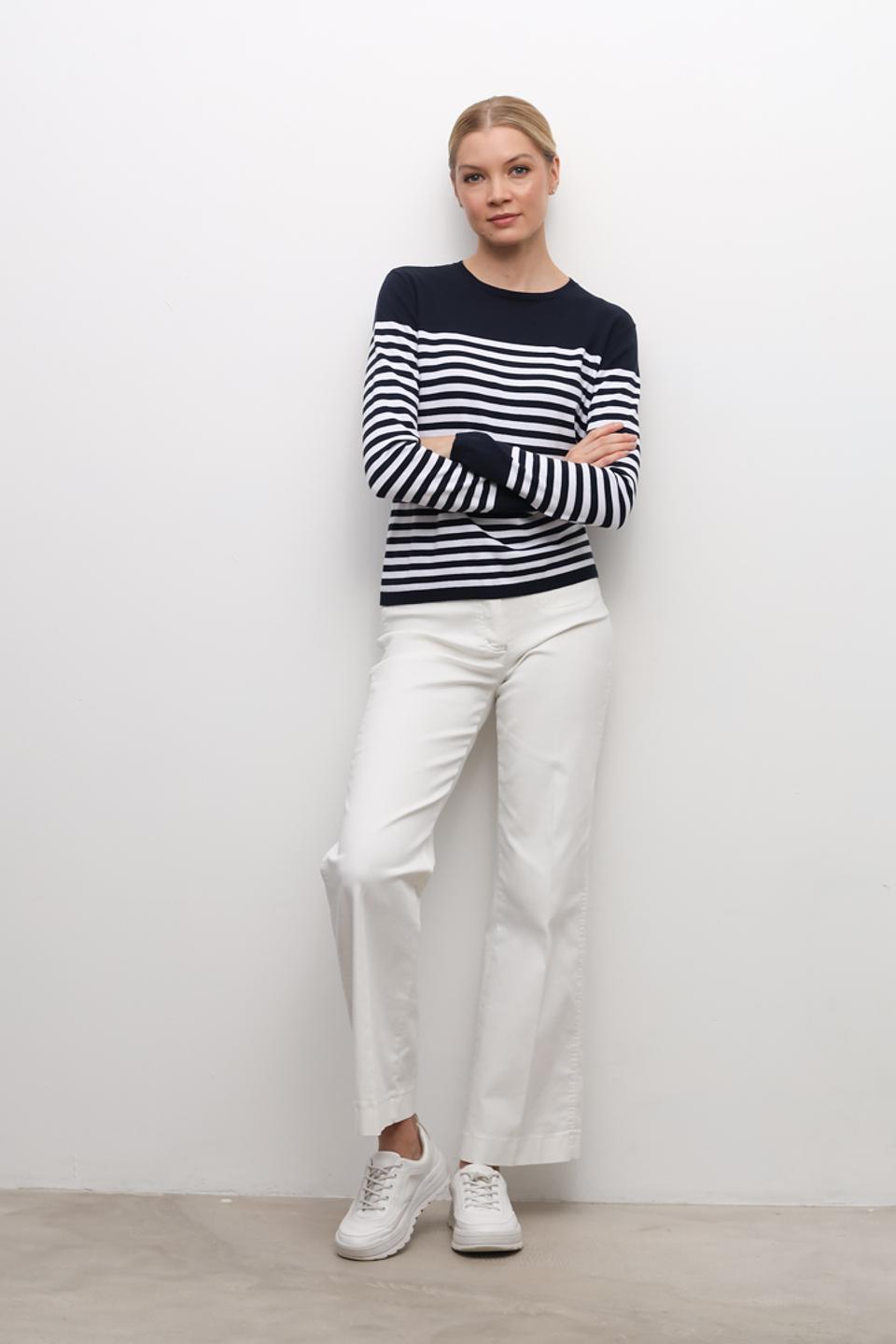 Джинсы Bianca прямые белые