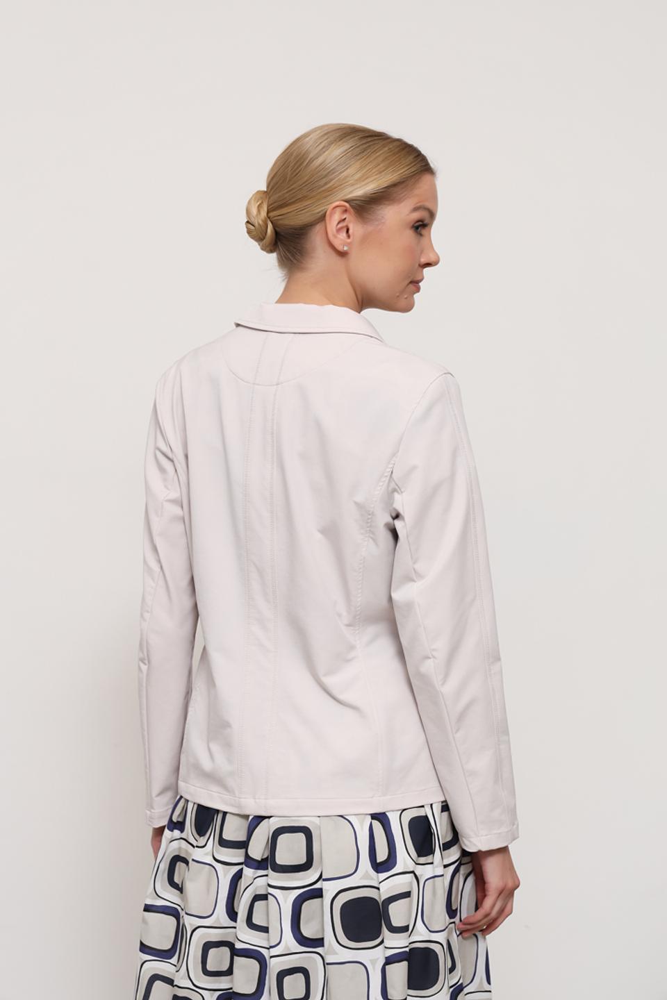 Жакет Bianca приталенный бежевый