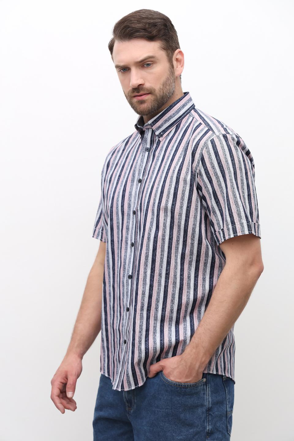 Рубашка кр Casa Moda в полоску