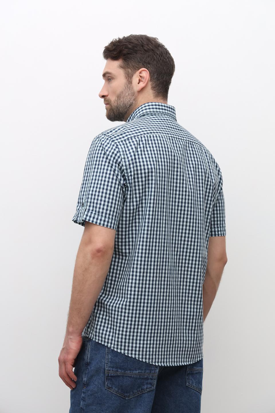 Рубашка кр Casa Moda в клетку