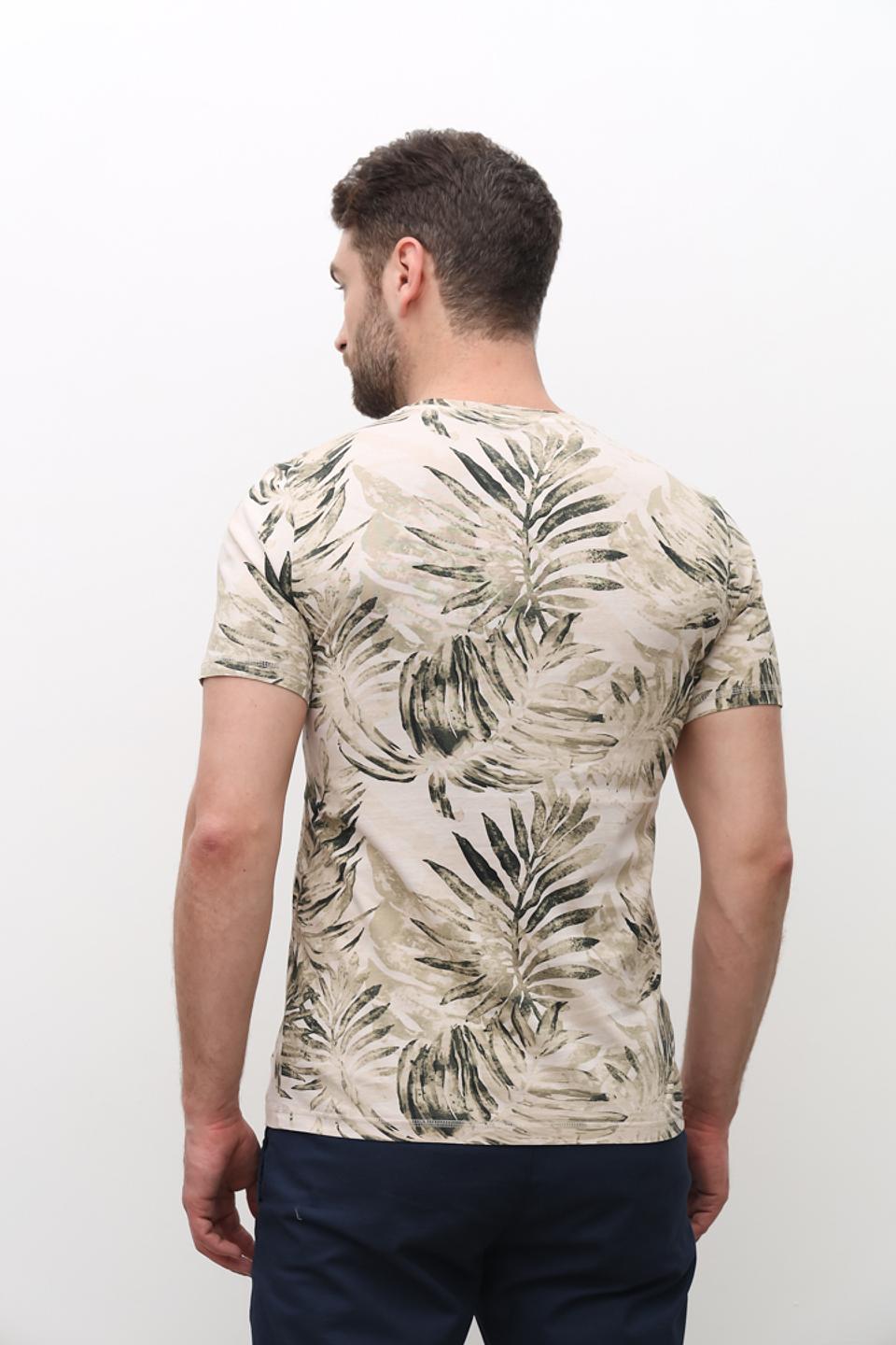 Футболка Guess с тропическим принтом