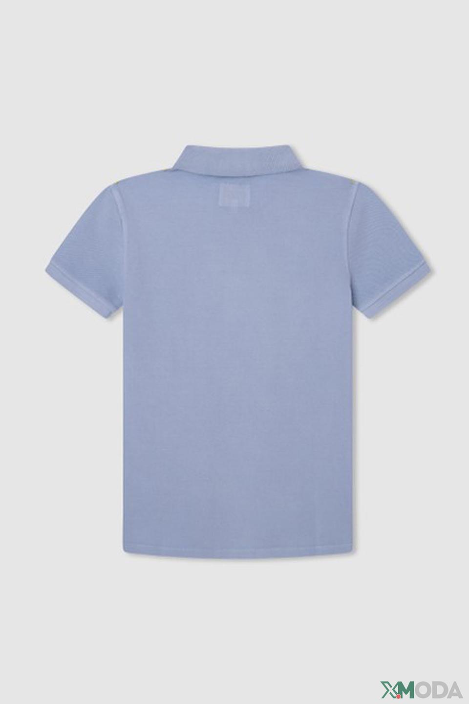 Поло Pepe Jeans London голубой