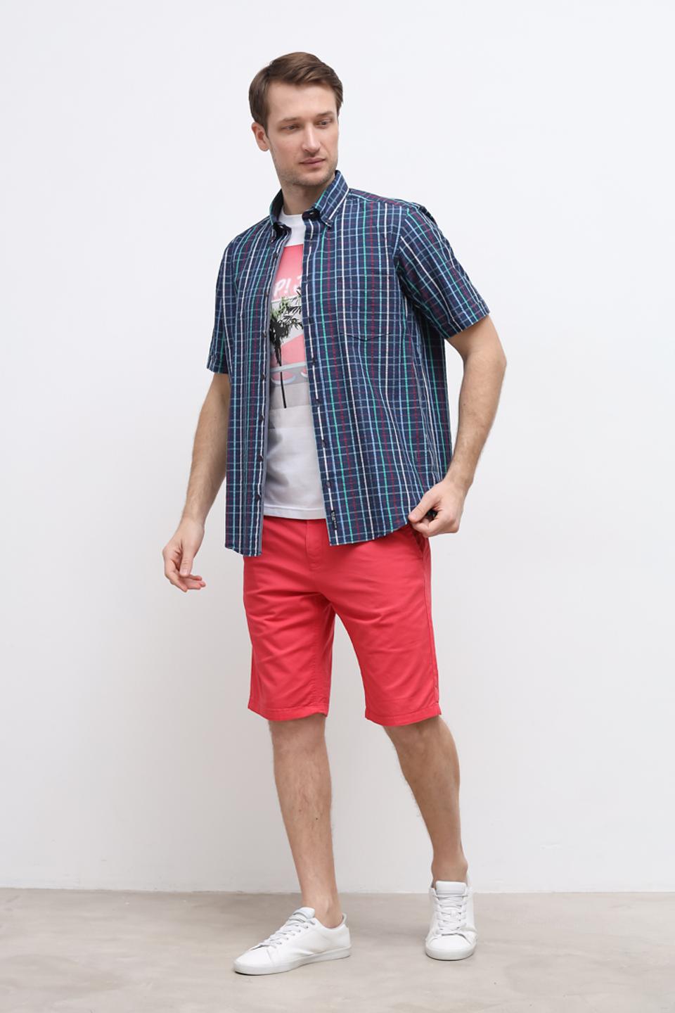 Шорты Tom Tailor малиновые