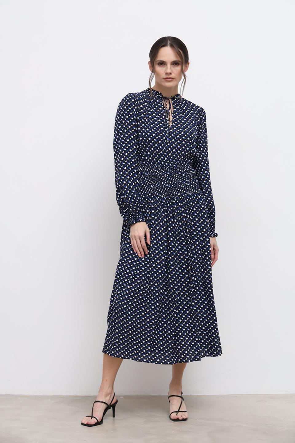 Платье Boss Black в горошек