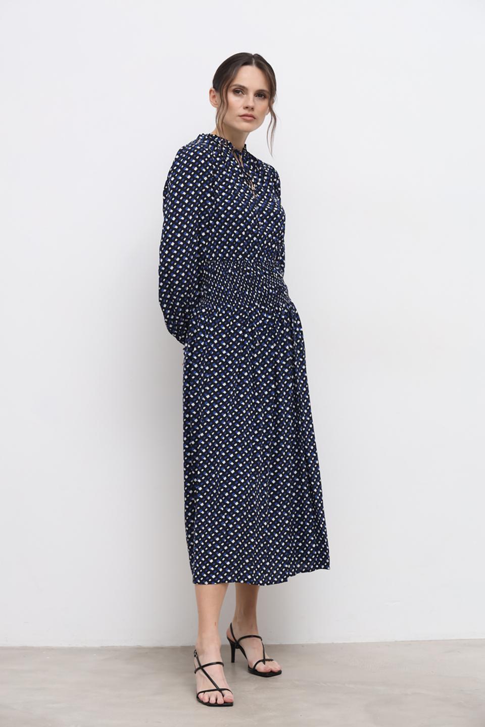 Платье Boss Black в горошек