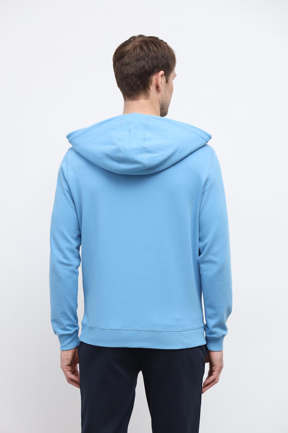 Толстовка Time Zone голубая